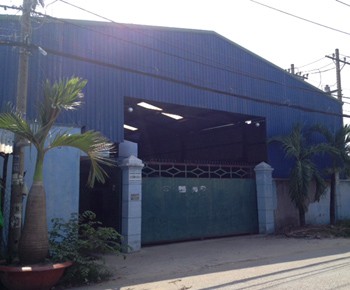 Warehouse for rent Binh chanh district